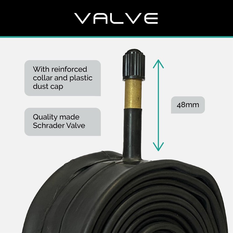 Baldwins Bike Inner Tube 29 x 2.20 to 2.40 Schrader
