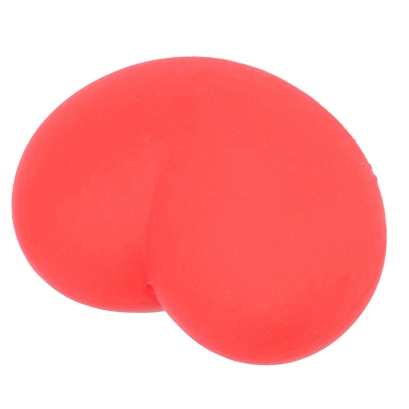 12 Pcs Heart Stress Toy Elastic Soft Simulation Rubber Red