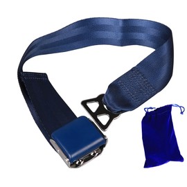 Idpoo Airplane Belt Extender for Southwest Airlines Older Plane 737-700 ONLY,Adjustable Length 7-25" Seatbelt Extension (Type B)