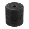 uxcell 3/8" to 7/16" L090 Flexible 3-Piece L-Jaw Coupling Coupler