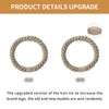 EVITA PERONI 12 Pcs Hair Ties No Damage for Thick