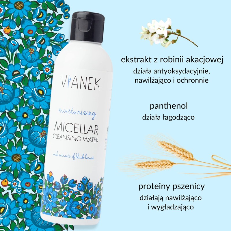 Vianek Sylveco Moisturising Micellar Water 200 ml