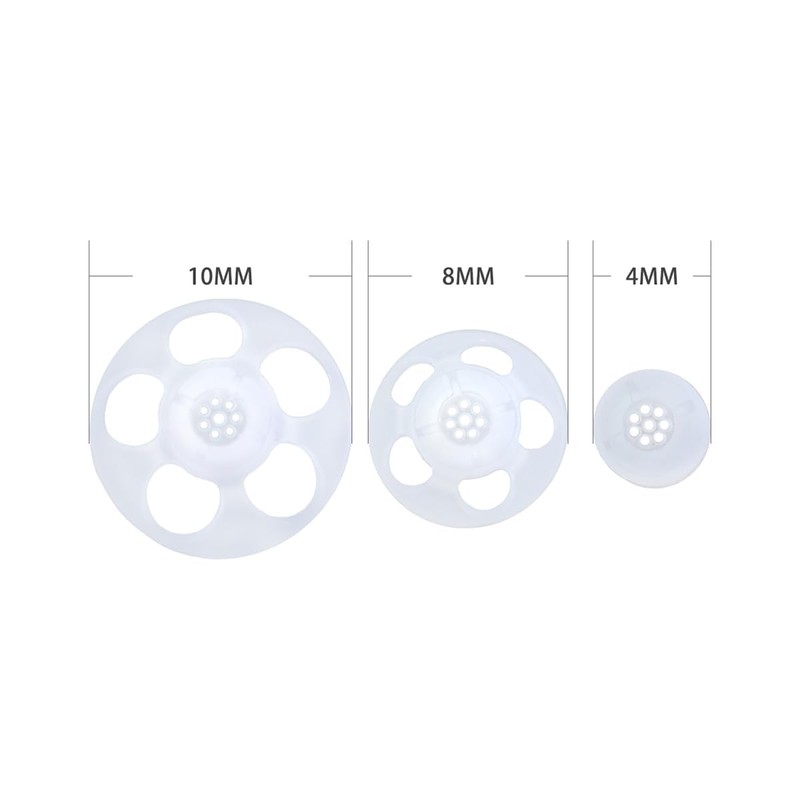 Click Dome 8mm Open for Connexx,Siemens,Signia and Rexton RIC Hearing