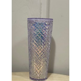 Starbucks 2022 Holiday Jewel Venti 24oz Tumbler with Straw (White)