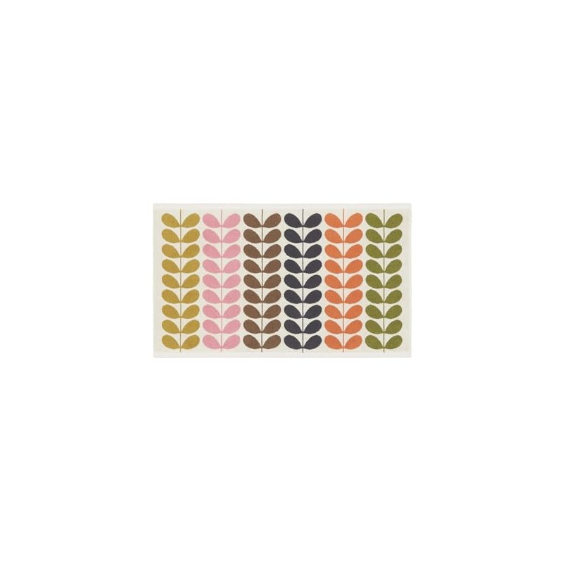 Retro Bath Mat 50x90cm by Orla Kiely in Multi Stem,