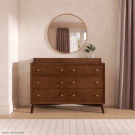 Evolur I Modern Changing Tray in Walnut