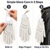 Golf Glove Holder and Stretcher for Post-Round Care – Compact