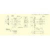 Miwa Lock BMD BMD- 64 Bathroom and Toilet Lock, Backset,