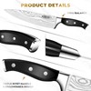 SCOLE® Chef Knife Ultra Sharp Kitchen Knife Set 7-Piece, Premium