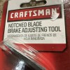 Craftsman Rare Notched Blade Brake Adjusting Tool 45496