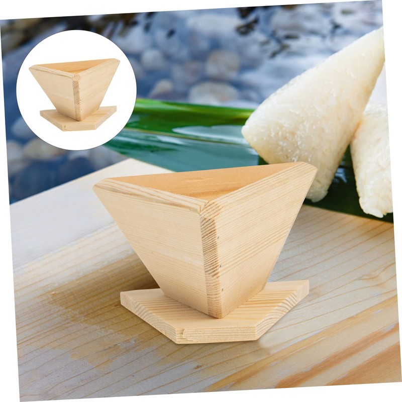 Ciieeo Traditional Chinese Mold Set 2pcs Wooden Rice Ball Molds