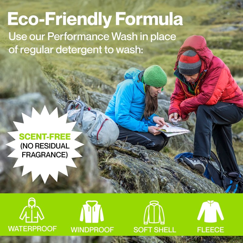 Grangers Outdoor Mountain Climbing Camping Clothing Care Twin Pack Performance