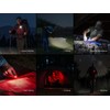 Fenix SW05R-RED Clip On Flat Body swival Flashlight with Red