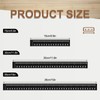 Konohan 3 Pack Mandala Ruler Tool with Holes Plastic Drawing