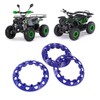 ATV Wheel Rim Hub Protection, 4Pcs 8 Inch Wheel Trim