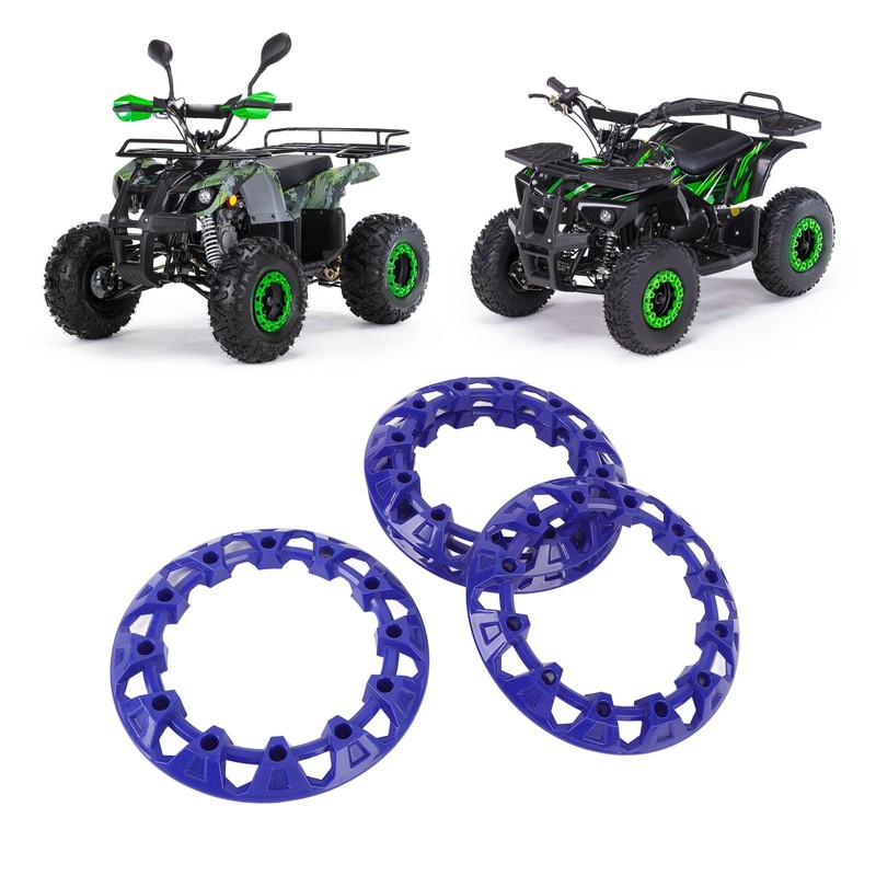 ATV Wheel Rim Hub Protection, 4Pcs 8 Inch Wheel Trim