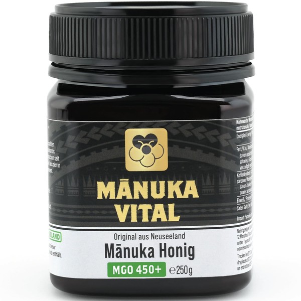 Manuka Honey 450 + MGO - Manuka Vital Laboratory Tested