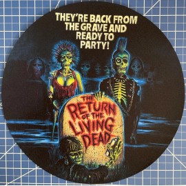 Universal Return Of The Living Dead Turntable Slipmat DJ Slip Mat for Vinyl Records Horror