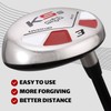 Majek Golf Senior Lady #3 Hybrid Lady Flex Right Handed