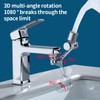 1080° Rotating Filter Faucet Extender,PP Cotton Filter Faucet, Universal Splash