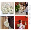 Women's Kimono Bag, Drawstring Bag, Floral Pattern, Pouch, Yukata Bag,