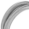 12FT 6AN 3/8 Fuel Line Hose Braided Stainless Steel w/6pcs