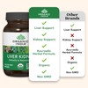 Organic Herbal Liver Kidney Support Supplement 90 Count Detoxify Revitalize