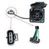 JOEEGO Charger Receptacle Fits for Evolution Golf Cart (All Models