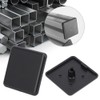 50Pcs End Cap Cover Black Plastic Fasteners for 2020/3030/4040 Standard
