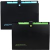 fogman A4 File Box, 5 Pockets, Button Included, Waterproof, Stylish,