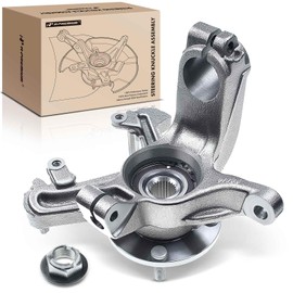 A-Premium Front Right Steering Knuckle & Wheel Bearing Hub Assembly Compatible with Ford Focus 2000 2001 2002 2003 2004, Passenger Side