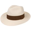 Lipodo Palermo Straw Hat, Bogard Hat, Fedora, Grosgrain Ribbon, Plain,