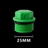 ZCZQC 5pcs 3/4" PT Outer Hex Male Threaded PPR Pipe