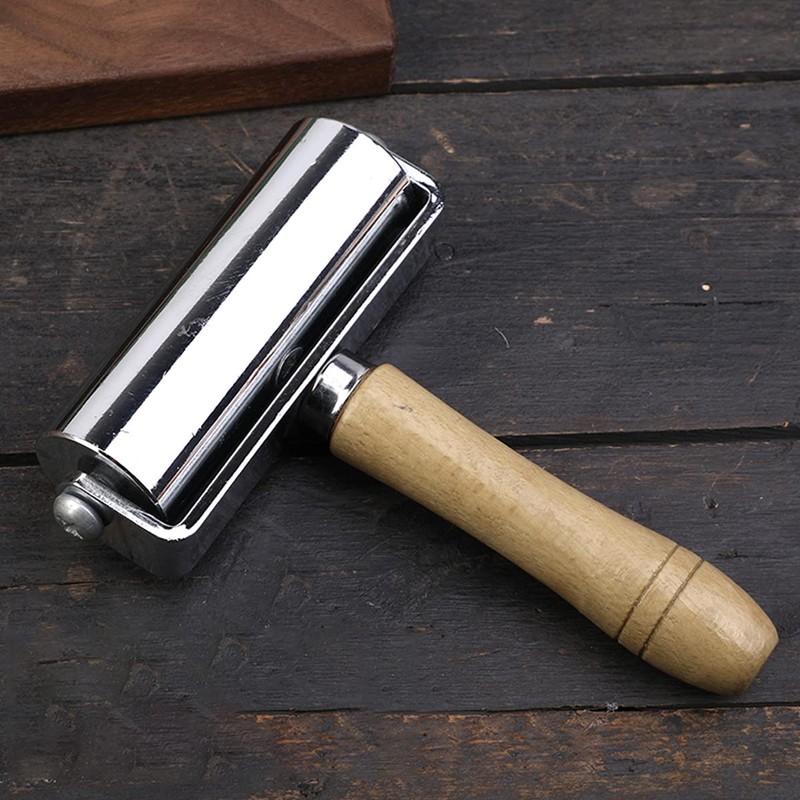 Leather glue edges laminating roller leather pressure roller