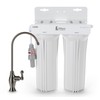 U200 Premium Drinking Water Filtration System 2 Stage w/Designer Faucet