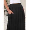 ANRABESS Women's Summer Long Maxi Skirts 2025 Trendy Casual Bubble