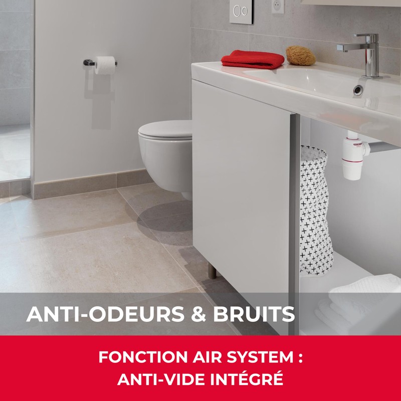 Wirquin D32 Neo AIR 30722158 Sink Siphon Diameter 32 cm