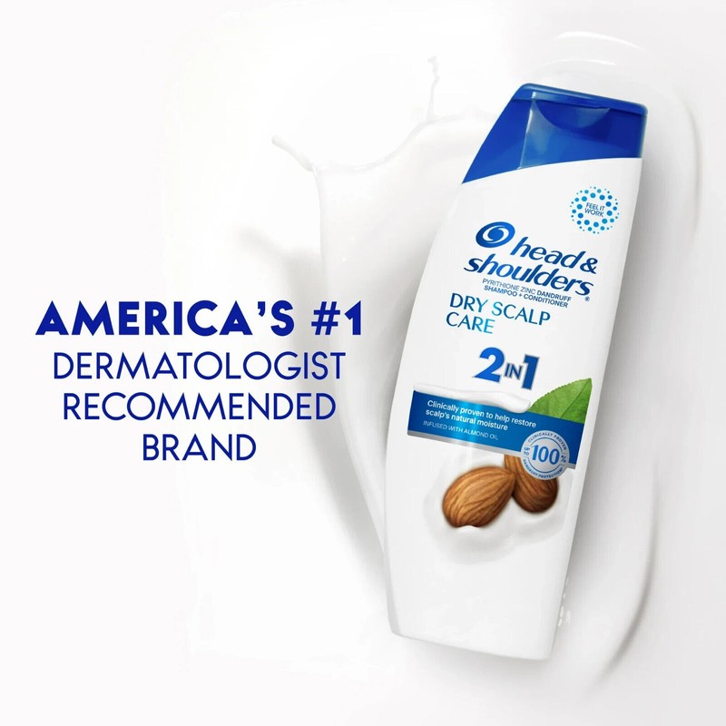 Head and Shoulders 2 in 1 Dandruff Shampoo and Conditioner,Dr
