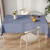 YEAHSEA Rectangle PVC Table Cloth 200x140cm,Waterproof Table Cover Protector Wipe