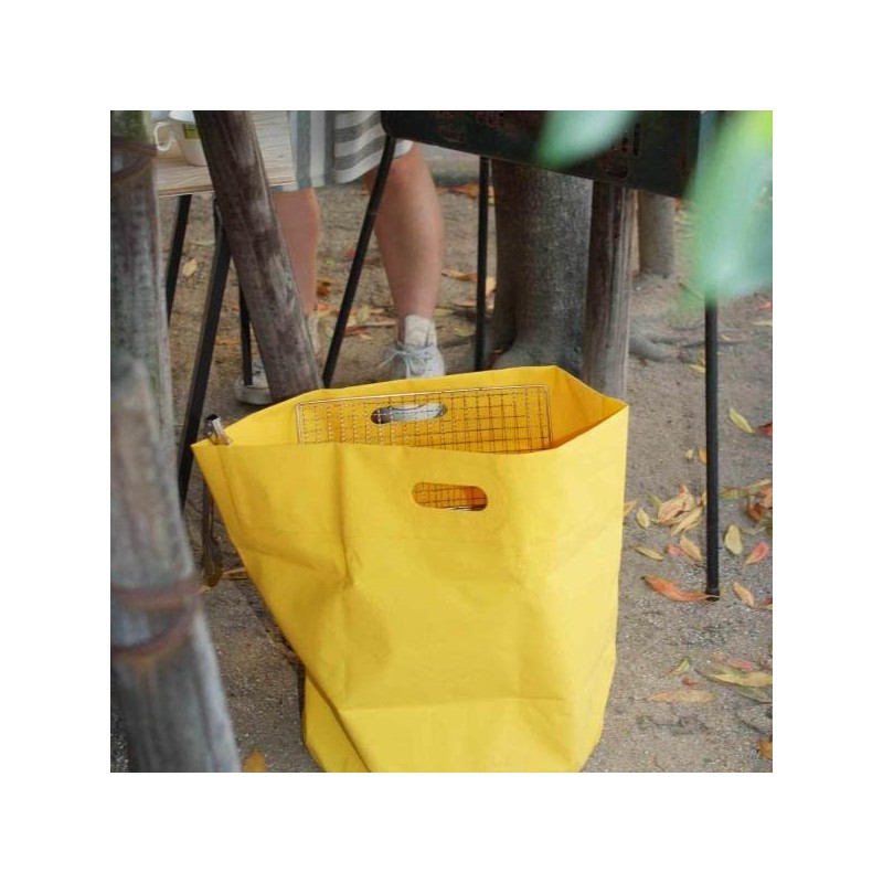 Tarp Bag Round S Black