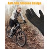 Glove Liners Lightweight Running Gloves, Touch Screen Winter Ski Gloves