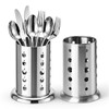 304 Stainless Steel Utensil Holder Drying Cup 2 Pack, 6