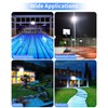 120W LED Flood Light Outdoor with Plug, 14400Lm Super Brighter