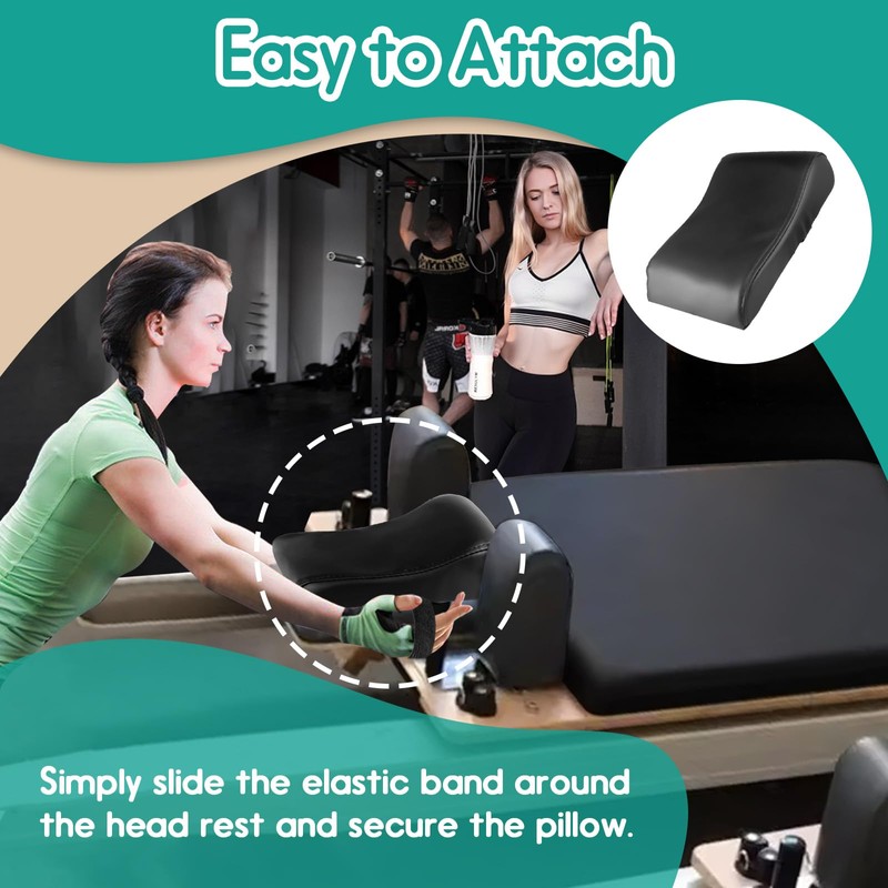 2Pcs Pilates Reformer Head and Neck Support Pillow - Essential