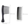 Beavorty 8pcs Wide Tooth Hair Comb for Curly Straight Hair