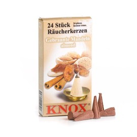 Knox Almond Scented Incense Cones Pack of 24