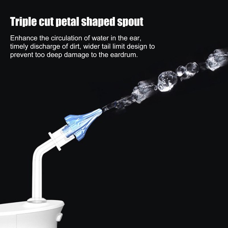 Portable Electric Ear Washer Adjustable Ear Cleaner Electric Ear Cleaning