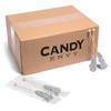 Candy Envy - 100 ct Silver Cafe Sugar Sticks Rock