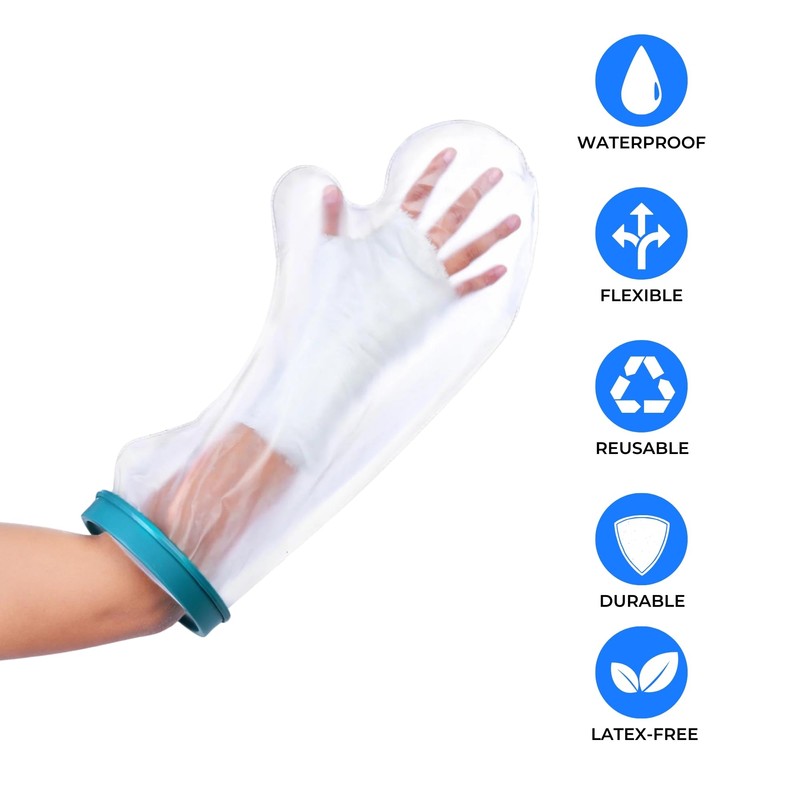Aurum And Adorn Waterproof Cast Cover Arm - Reusable Cast