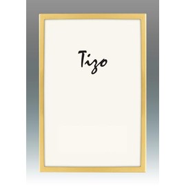 Tizo 4" X 6" Narrow Flat Plain Silverplate Frame (Bronze) Made in Italy…